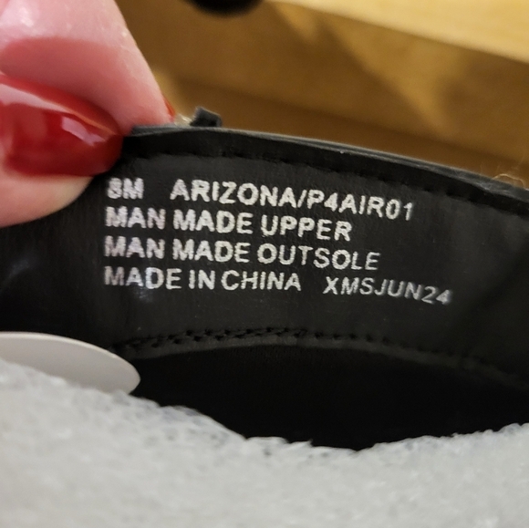 NIB Portland size 8 black studded boots - Picture 13 of 14